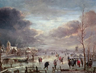 Landschap in de winter